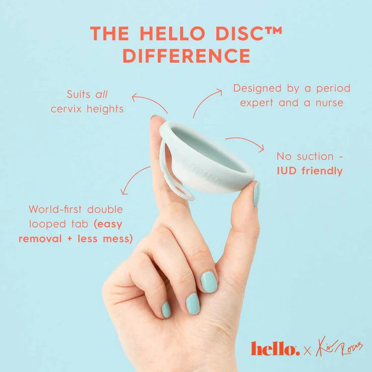 ถ้วยอนามัยแบบดีส The Hello Disc