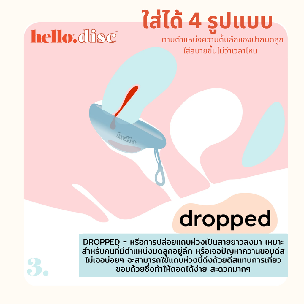ถ้วยอนามัยแบบดีส The Hello Disc