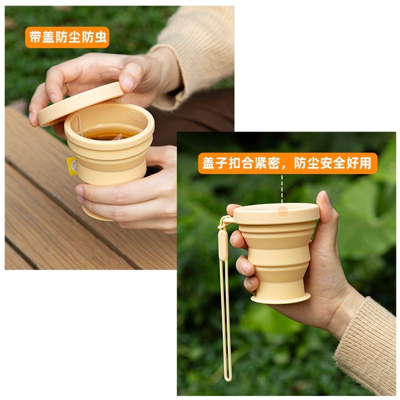 foldable silicone cup