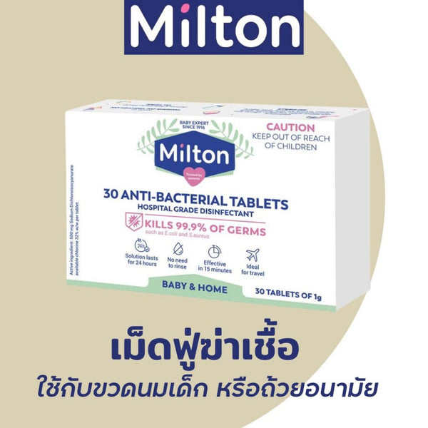 MILTON sterilising tablets