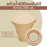 foldable silicone cup