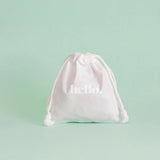 Hello cotton pouch
