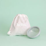 Hello cotton pouch