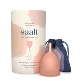 ถ้วยอนามัย SAALT Menstrual Cup รุ่น Soft แบบนิ่ม